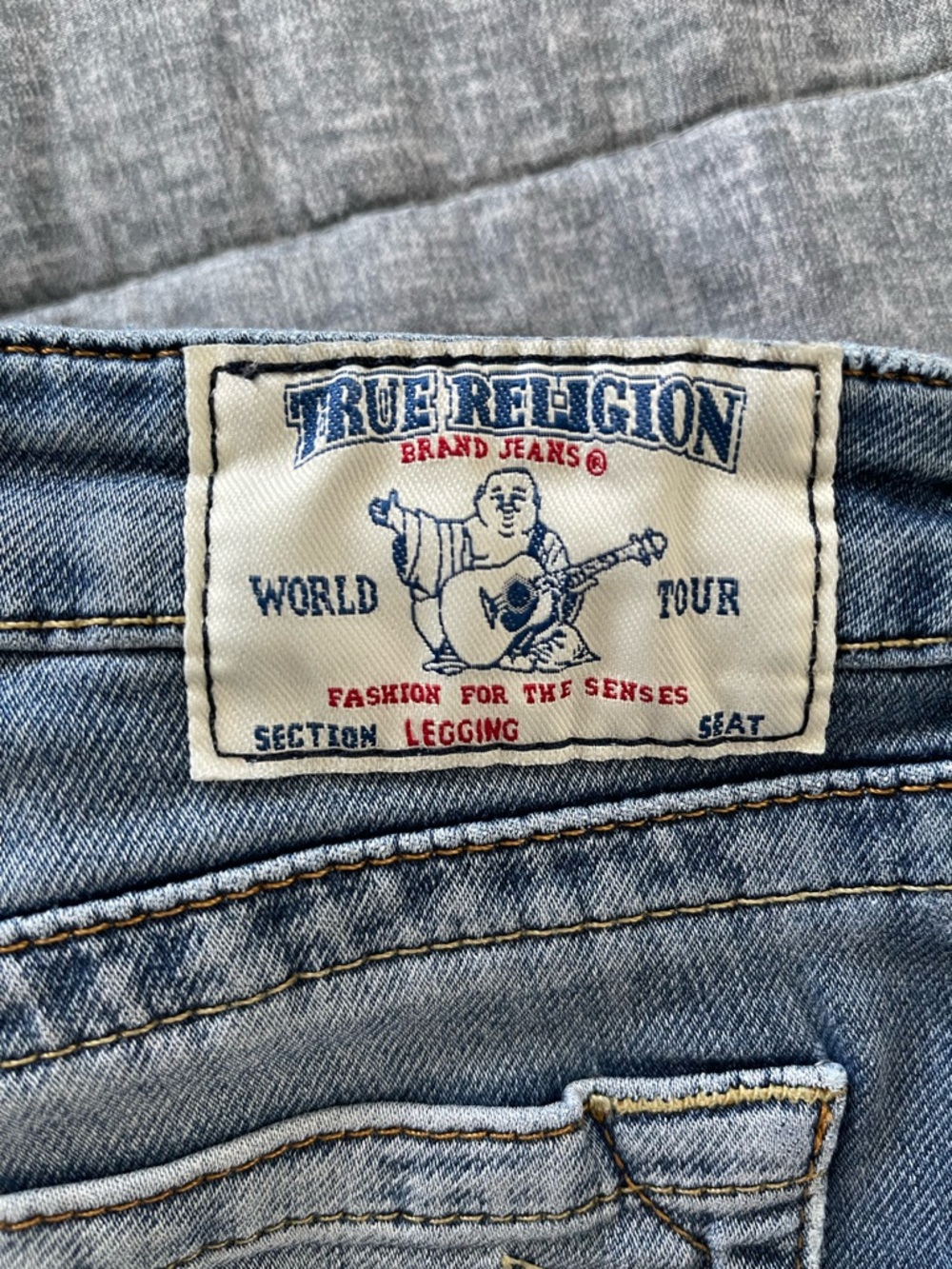 True Religion Women's Blue Legging Jeans-Size 23 - Picture 5 of 13